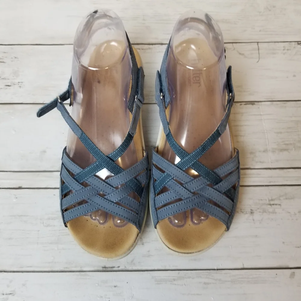 Hotter Maisie Leather Multi Strap Comfort Sandals